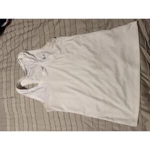 Under Armour Women's White Racerback Activewear Tank Top Size Small